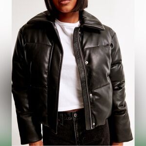 AF black mini puffer